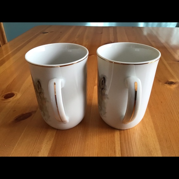 2 VINTAGE 76’ MCM ENESCO WOODLAND HAVEN DOE MUGS - Picture 3 of 5